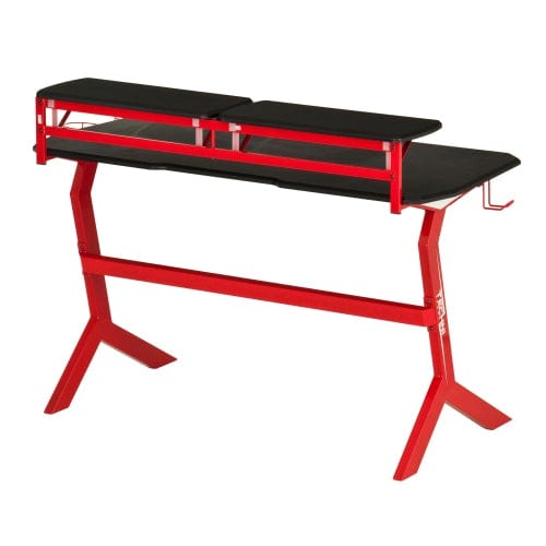 Techni Sport Blue Stryker Gaming Desk
