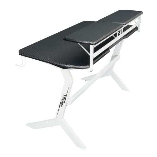 Techni Sport Blue Stryker Gaming Desk