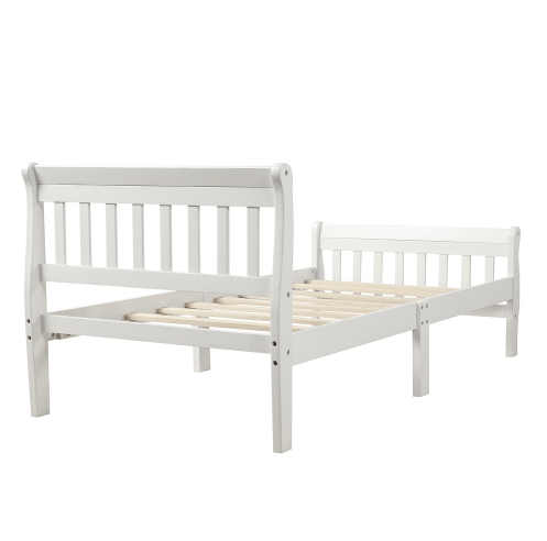 Wood Platform Bed Twin Bed