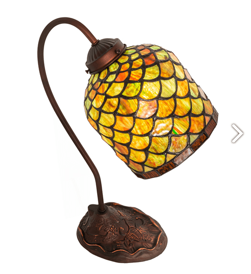 18" High Acorn Desk Lamp