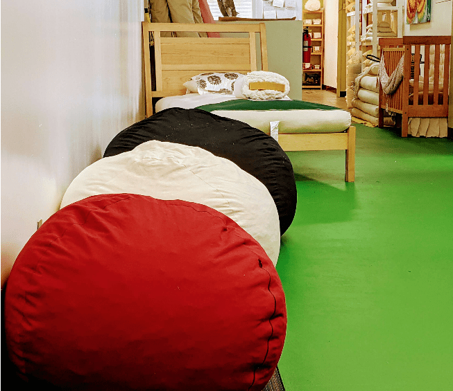 Shredded Natural Latex Bean Bag BedroomFurnitureDesign