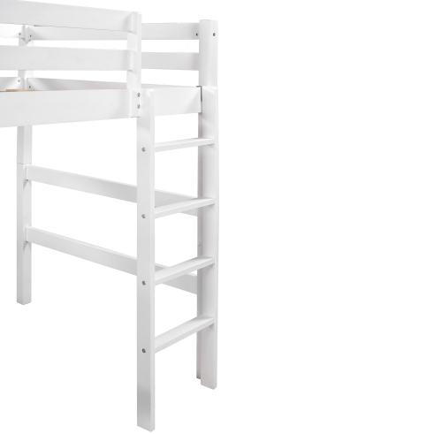 Twin-Over-Twin Bunk Bed, Loft Bed With Ladder
