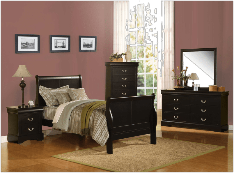 Brodeur Low Profile Sleigh Bed