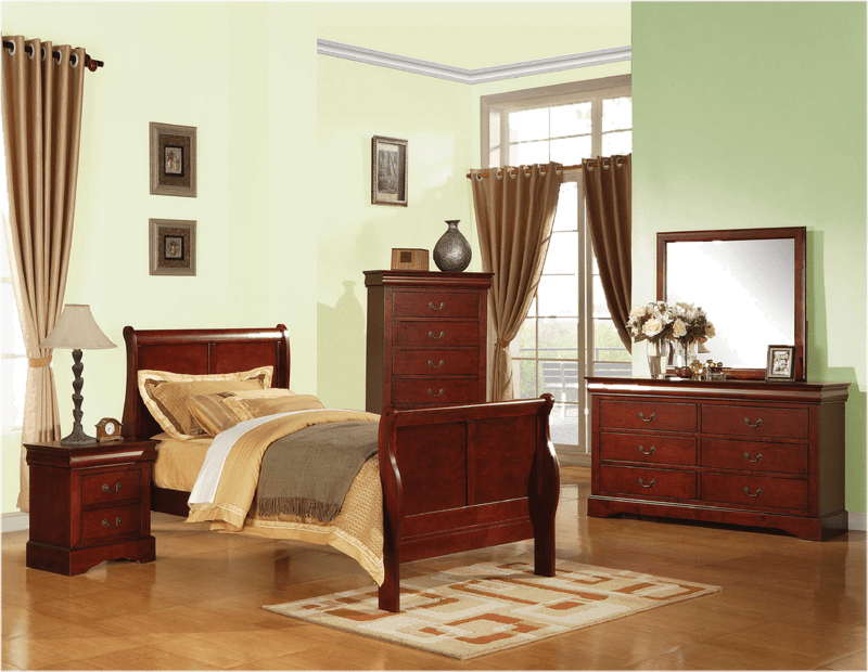 Brodeur Low Profile Sleigh Bed