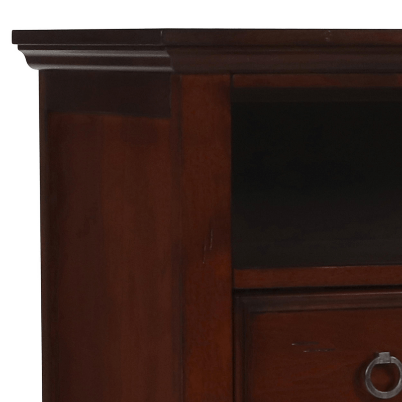 Boothe 3 Drawer 42'' W Solid Wood Dresser