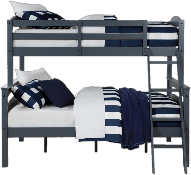 Everard Twin Over Full Solid Wood Standard Bunk Bed by Isabelle & Max™