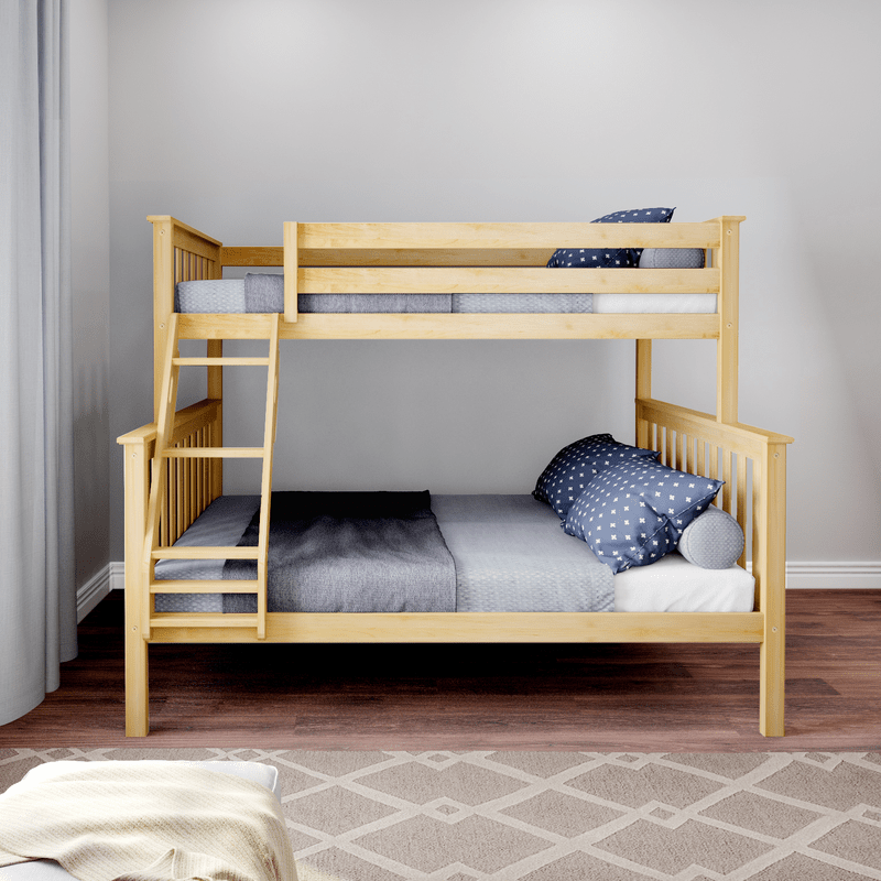 Bolles Twin Over Full Solid Wood Standard Bunk Bed by Harriet Bee