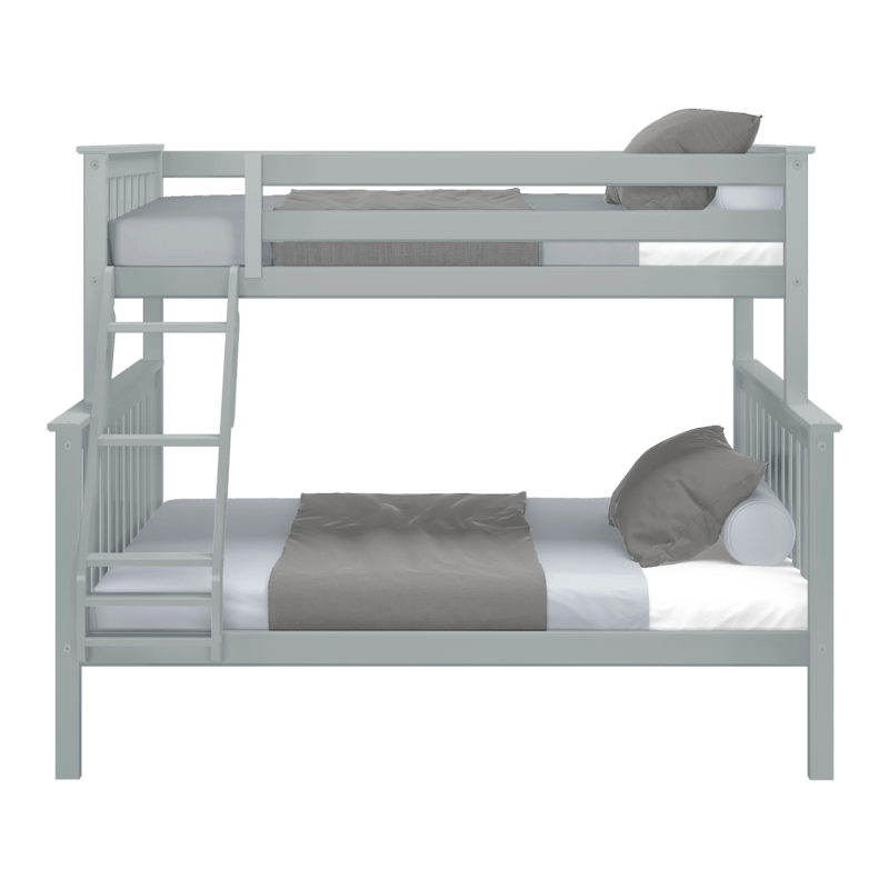 Bolles Twin Over Full Solid Wood Standard Bunk Bed by Harriet Bee