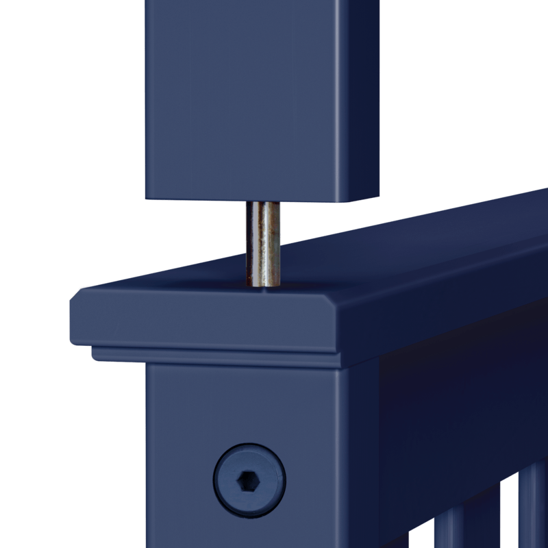 Bolles Twin Over Full Solid Wood Standard Bunk Bed by Harriet Bee