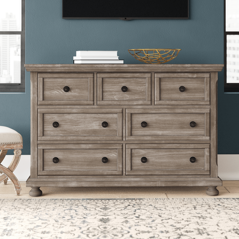 Willesden 7 Drawer Double Dresser