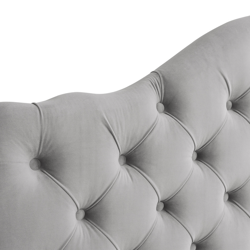 Harley Tufted Upholstered Low Profile Platform Bed