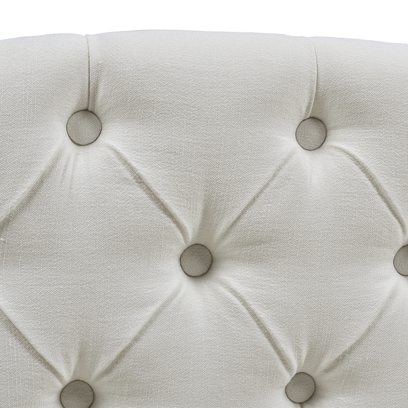 Harley Tufted Upholstered Low Profile Platform Bed