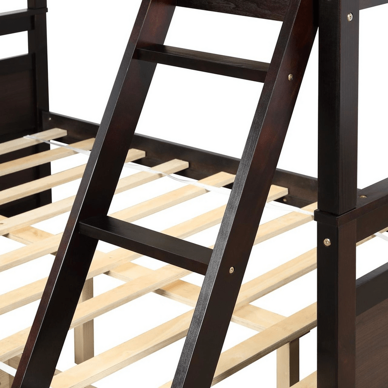 Mahurin Twin Over Full 2 Drawer Solid Wood Standard Bunk Bed by Mack & Milo™