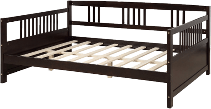 Khallia Solid Wood Daybed