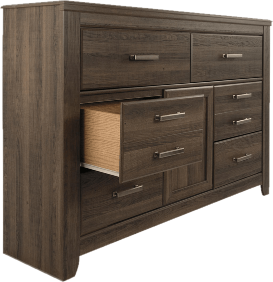 Granite Range 6 Drawer Combo Dresser