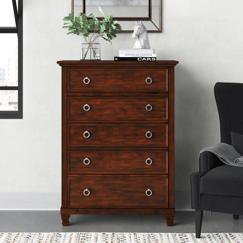 Westhampton 5 Drawer 36'' W Chest