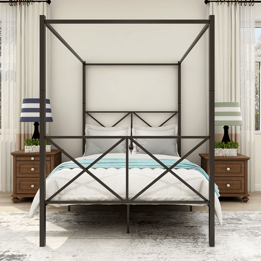 Canopy Bed With Headboard