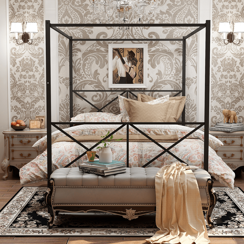 Canopy Bed With Headboard