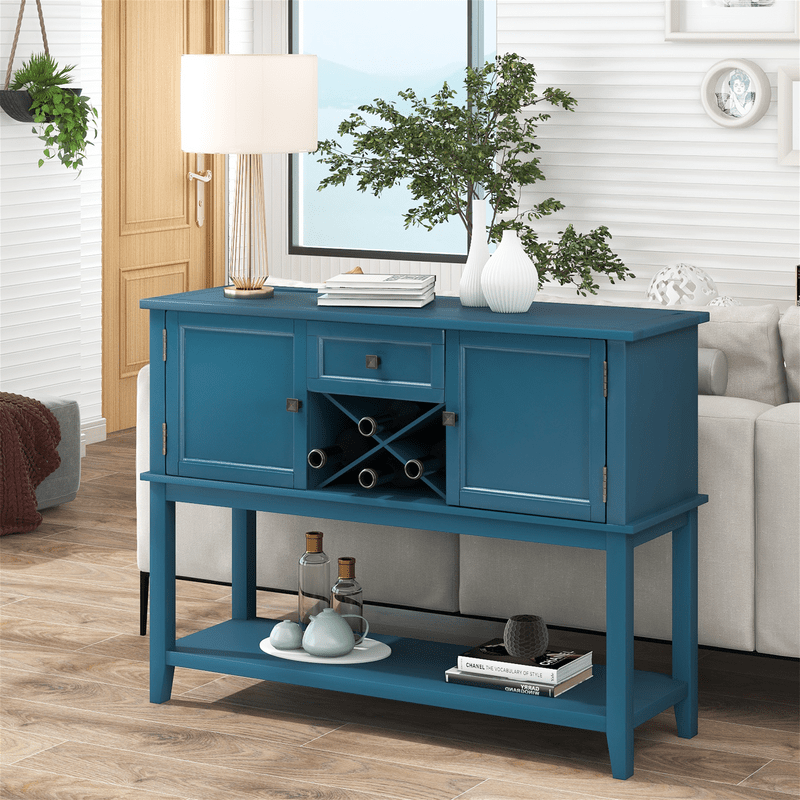 Kyron 45'' Wide 1 Drawer Pine Solid Wood Sideboard