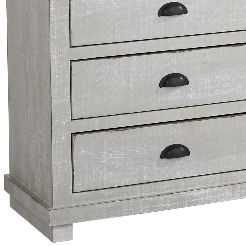 Lockridge 9 Drawer Dresser with Mirror