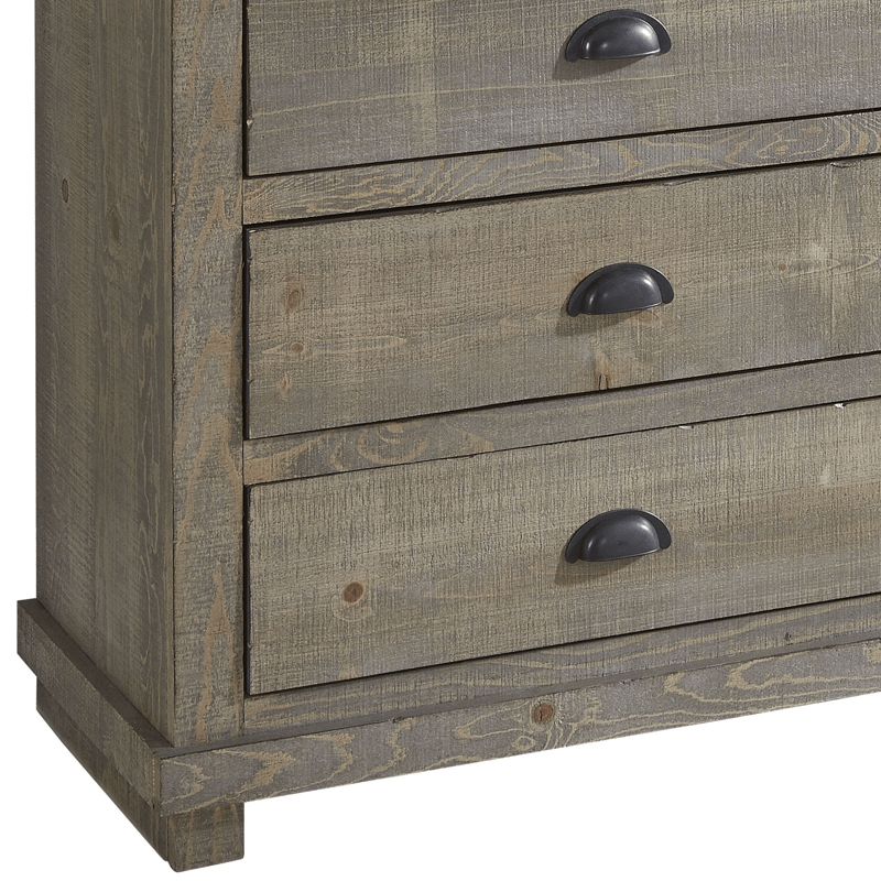 Lockridge 9 Drawer Dresser with Mirror