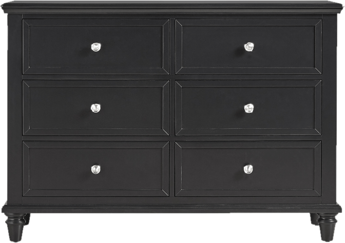 Rae 6 Drawer 54'' W Double Dresser