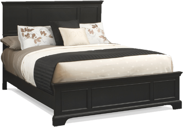 Effingham Solid Wood Low Profile Standard Bed