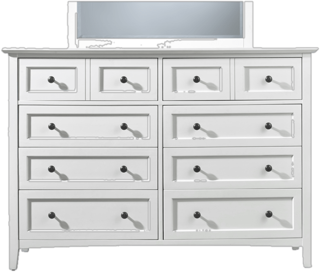 Mowgli 8 Drawer 60'' W Double Dresser
