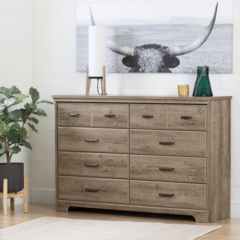 Versa 8 Drawer 57.75'' W Double Dresser