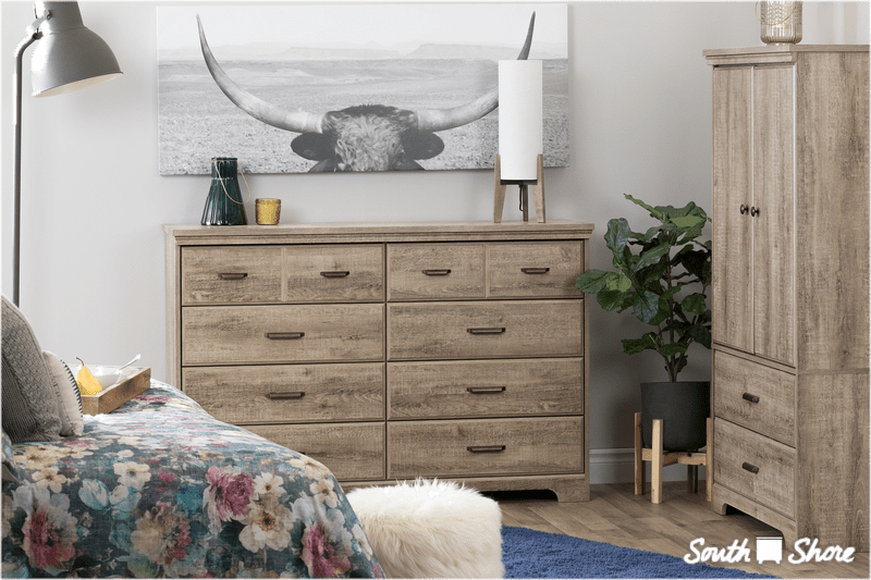 Versa 8 Drawer 57.75'' W Double Dresser