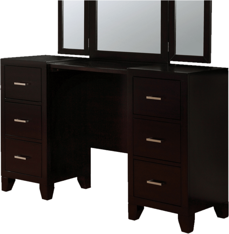 Berne 6 Drawer Dresser with Mirror