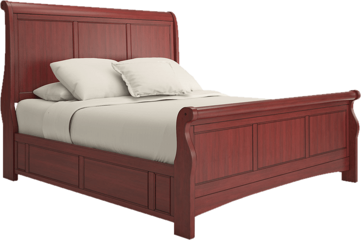 Riya Low Profile Sleigh Bed