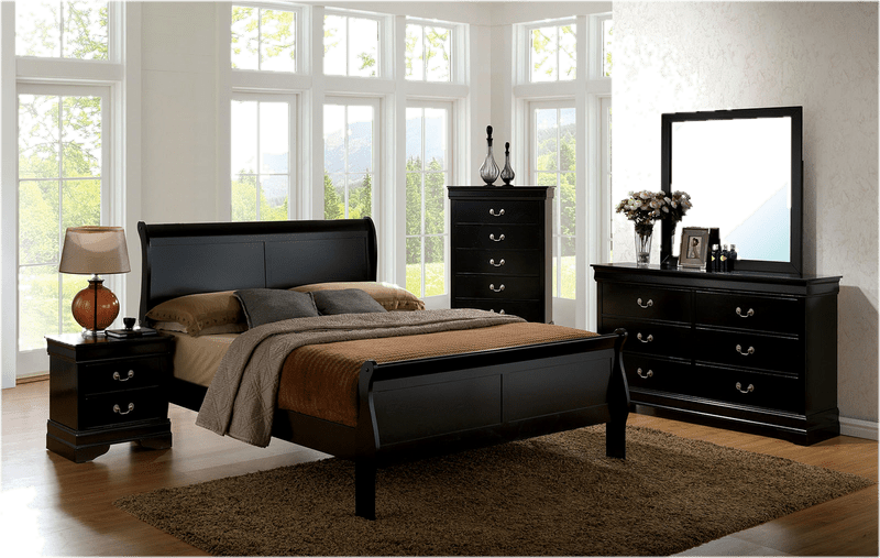 Caitlin Sleigh Bed