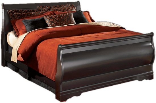 Herbonville Low Profile Sleigh Bed