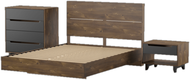 Masten Platform Bedroom Set