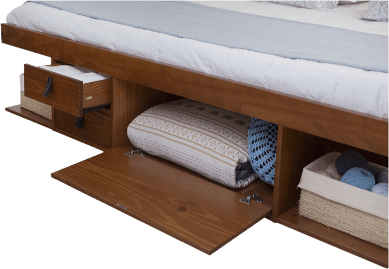 Pharr Low Profile Storage Platform Bed