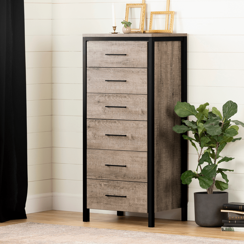 Munich 6 Drawer 24.5'' W Lingerie Chest