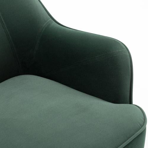 Modern Soft Velvet Ergonomic Accent Chair For Living/Bedroom
