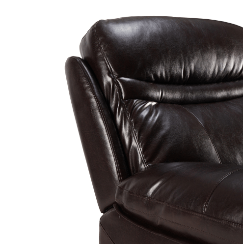 Massage Recliner PU Leather Sofa Chair with Heating and Massage Vibrating Function