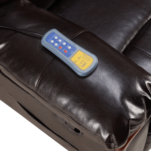 Massage Recliner PU Leather Sofa Chair with Heating and Massage Vibrating Function