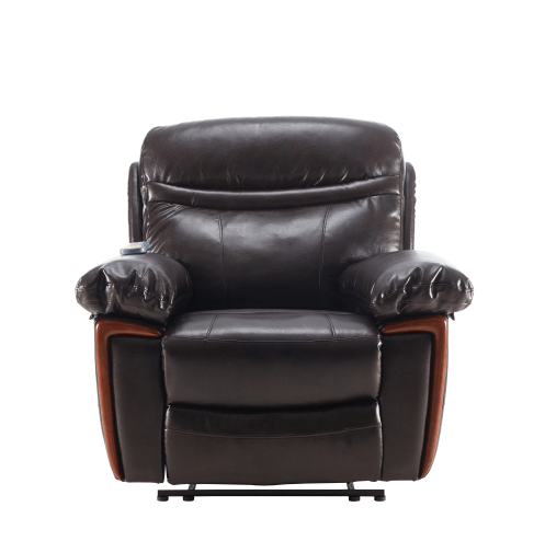 Massage Recliner PU Leather Sofa Chair with Heating and Massage Vibrating Function