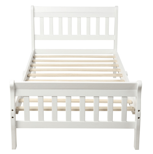 Wood Platform Bed Twin Bed