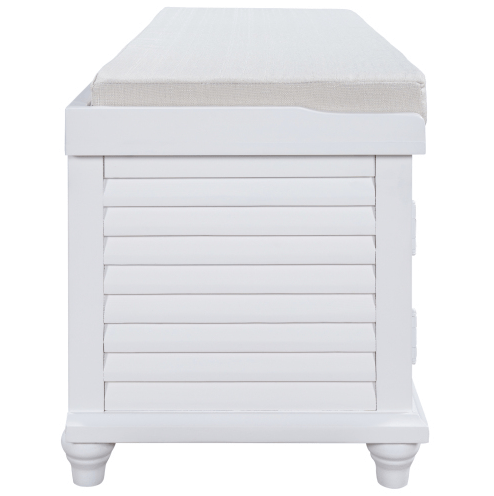 Storage Bench with Removable Cushion