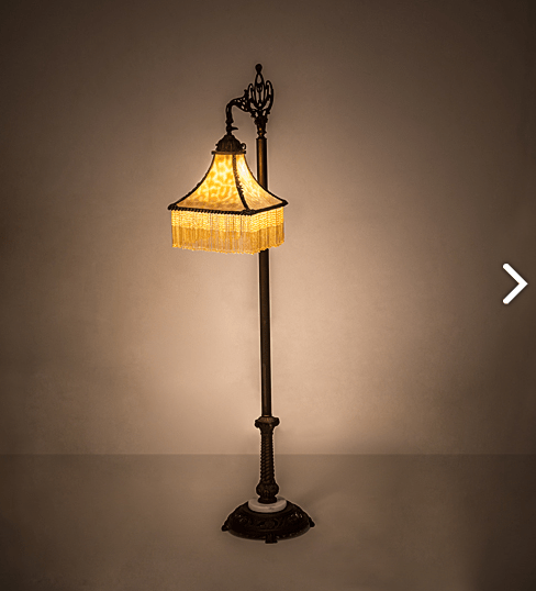 59"H Victoria Bridge Arm Floor Lamp