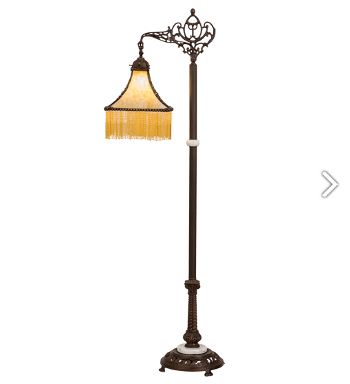 59"H Victoria Bridge Arm Floor Lamp