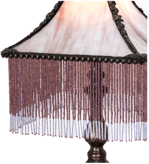 21"H Victoria Fringed Table Lamp