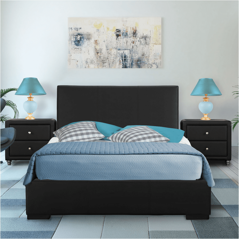 Dumfries upholstered platform bed deals
