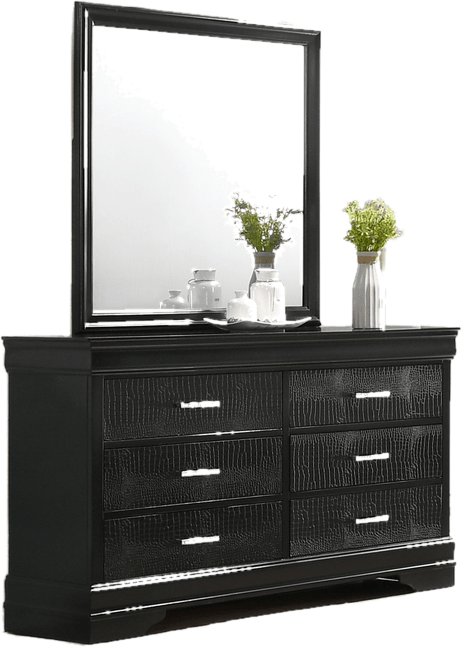 Wetherby 6 Drawer 73'' W with Mirror
