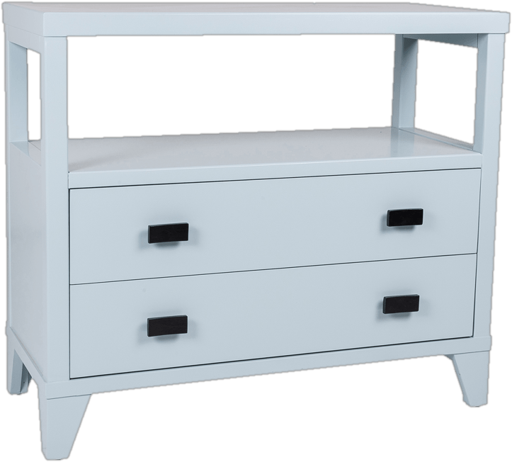 Debora 2 Drawer End Table with Storage