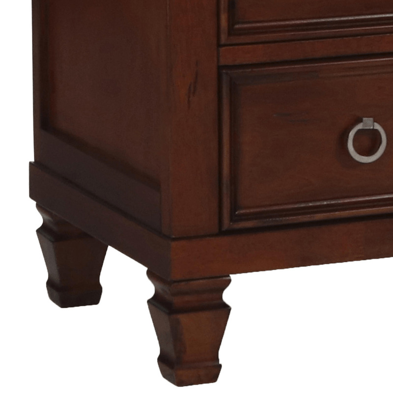 Boothe 3 Drawer 42'' W Solid Wood Dresser